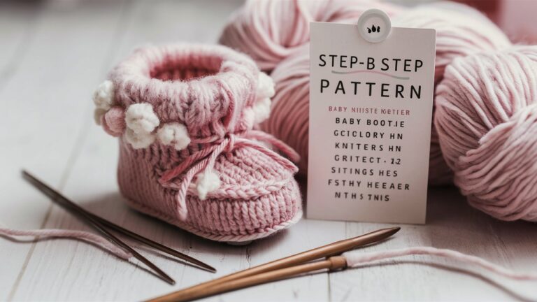 How to Knit Adorable Baby Booties: A Step-by-Step Pattern Guide for Beginners