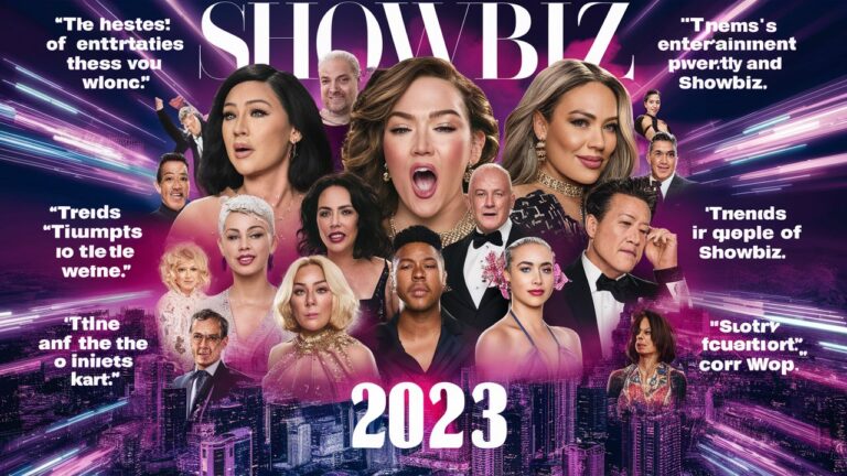Navigating the Ever-Evolving World of Showbiz: Trends Triumphs and Turbulence in 2023