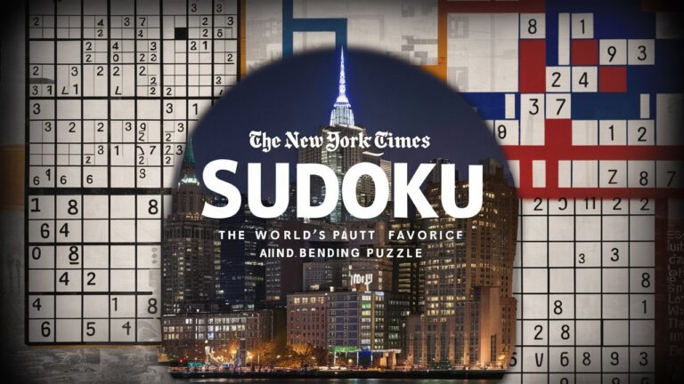 The New York Times Sudoku: A Deep Dive into the World’s Favorite Puzzle