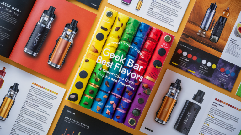 Geek Bar Best Flavors: A Comprehensive Guide to Top Picks and Fan Favorites