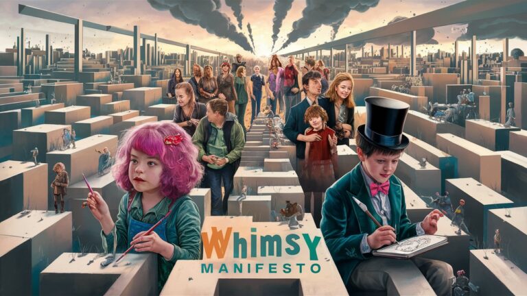 The Whimsy Manifesto: Reclaiming Wonder in a World of Straight Lines