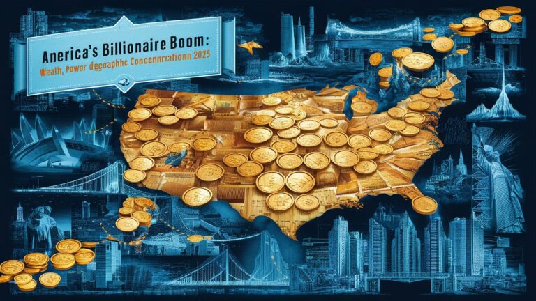 America's Billionaire Boom: Wealth Power and Geographic Concentration in 2025